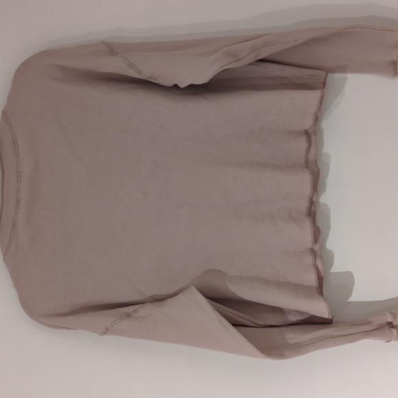 Daydreamer Rolling Stones Waffle Crop Long Sleeve - Picture 9 of 10